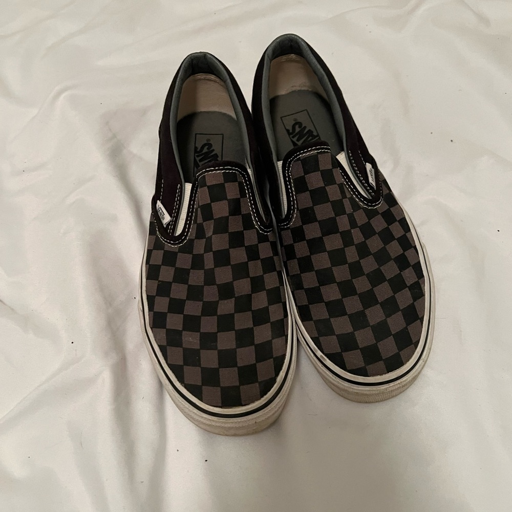 Checkered vans